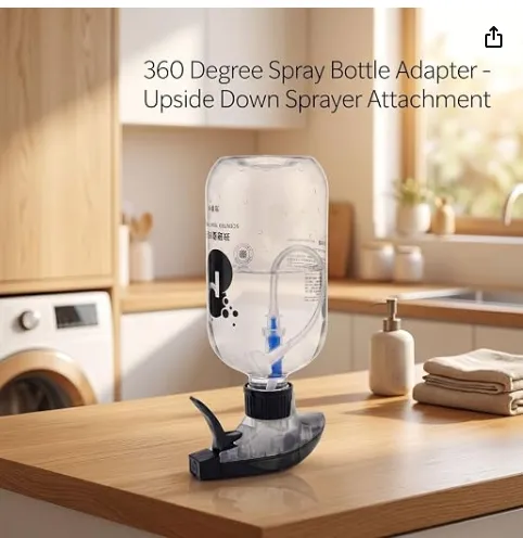 360ยฐ Spray Bottle Adapter โ studio shot